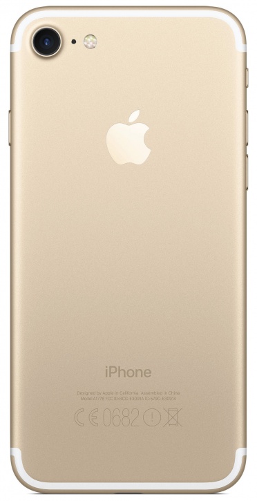 Apple iPhone 7 Gold вид сзади