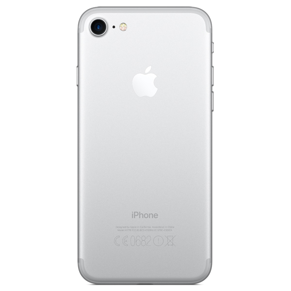 Apple iPhone 7 Silver вид сзади